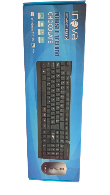  - Teclado - Central - unidade    Cod. TECLADO MOUSE KEY-8387